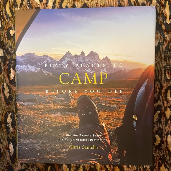 Book. “Fifty Places to Camp Before You Die”. - Picture 1 of 3